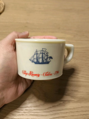 Old Spice 1786 vintage shaving soap mug like new