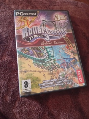 RollerCoaster Tycoon 3 Deluxe Edition game like new
