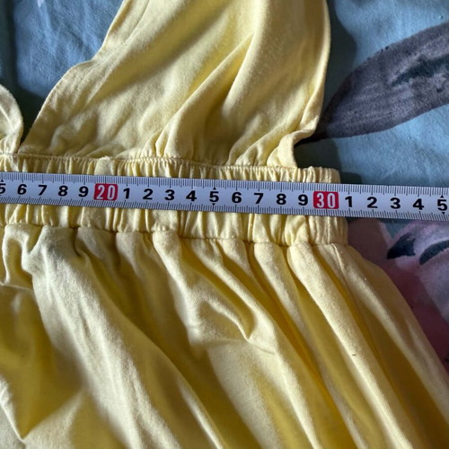 Tommy Hilfiger vintage cotton dress size S like new, yellow