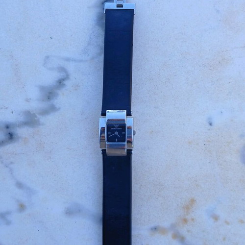 Emporio Armani women's watch AR 5423 used, black and silver