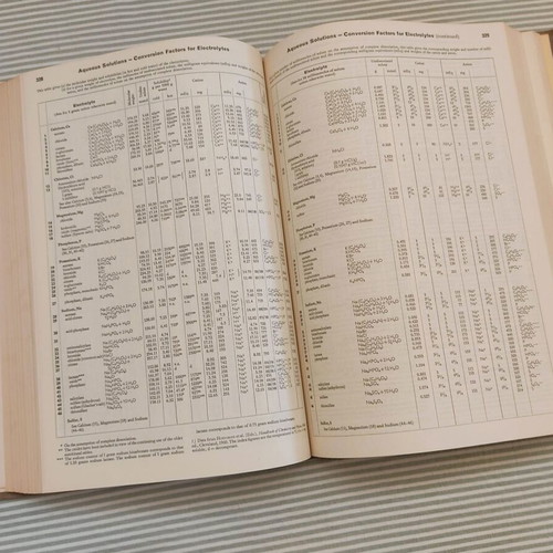 Documenta Geigy Scientific Tables 6th Edition 1962 used