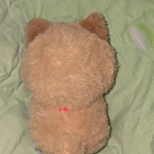 Rebel Bear Ginger Cat Plush Doll like new
