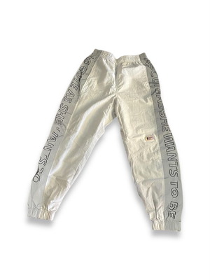 Bershka Block White Heels pants like new, size M 38 10