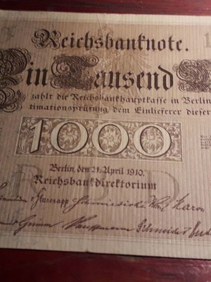 1000 Μάρκα 1910 σαν καινούργιο