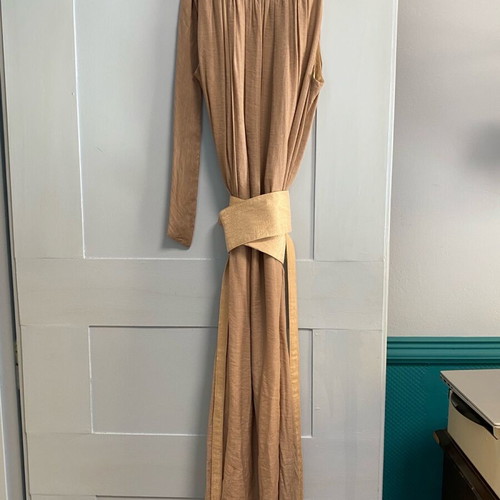 Moutaki long dress new with belt, size L