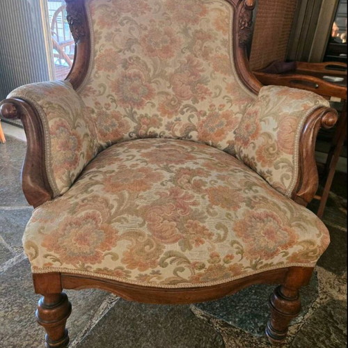 Antique armchairs, set of 2 together