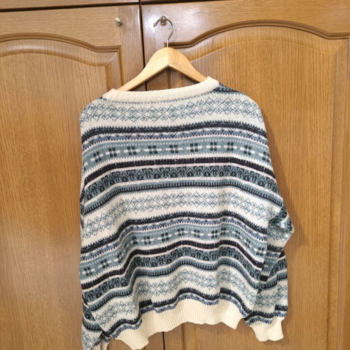 Bresci knitted men's sweater used, long-sleeve, size M