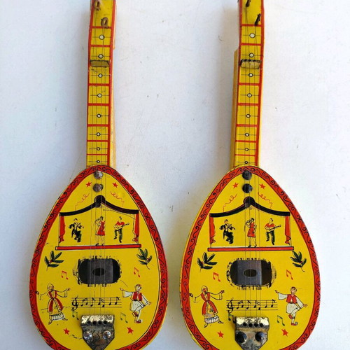 Tin bouzoukis from the 60s new Greek made