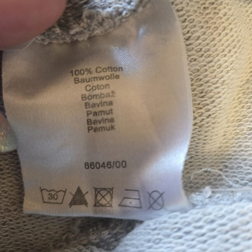 Michael Kors sweatpants like new, cotton, gray and gold