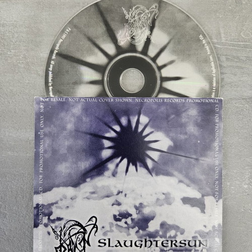 Dawn-Slaughtersun CD original promo 1998, like new Swedish black metal