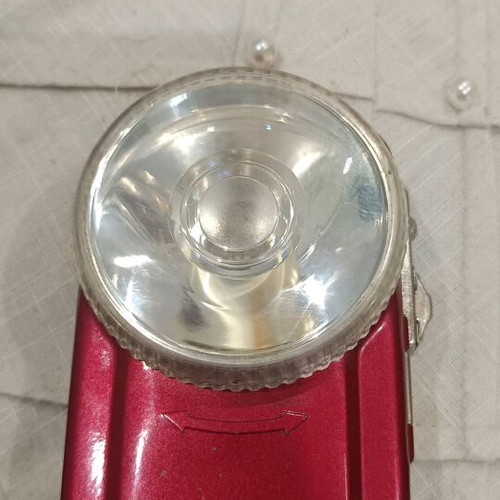 Antique flashlight like new, metal, made in France