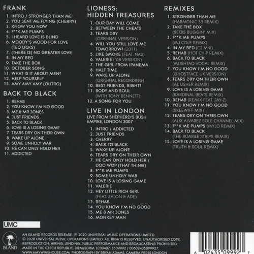 Amy Winehouse The Collection 2020 5CD box set new sealed