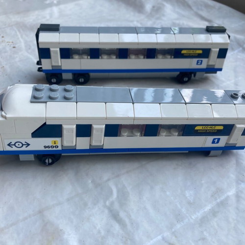 Lego High Speed Train like new, few missing pieces