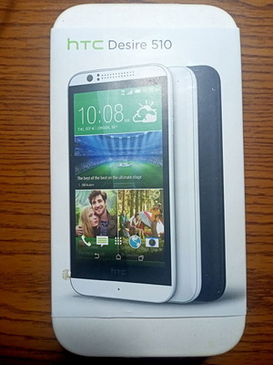 HTC Desire 510 използван, в кутия, за резервни части