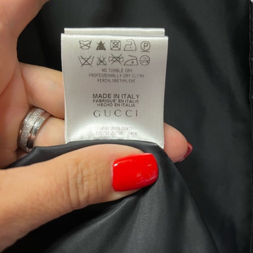 Gucci women's jacket new, black, short model