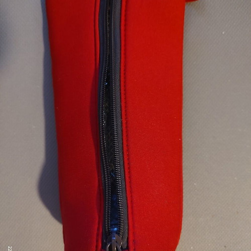 Chicco insulated bottle bag, red