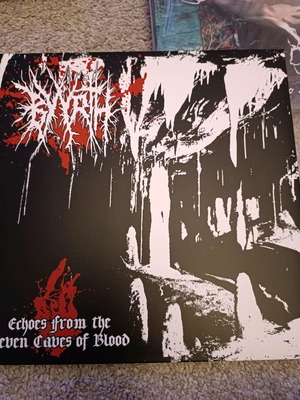 Byyrth Echoes From The Seven Caves Of Blood vinyl record new, metal