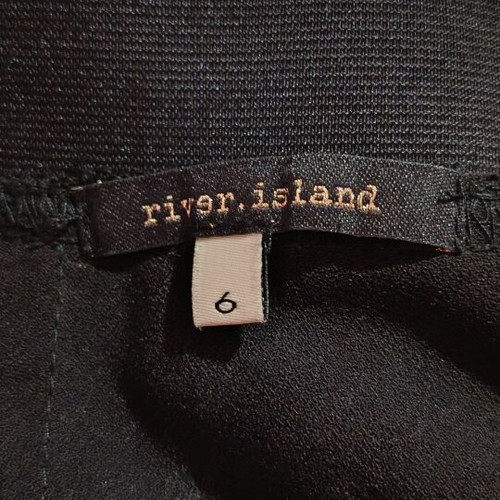 River Island black mini skirt XS like new