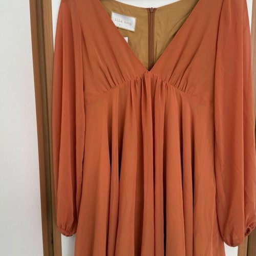 Lila Nova peach dress new, one size