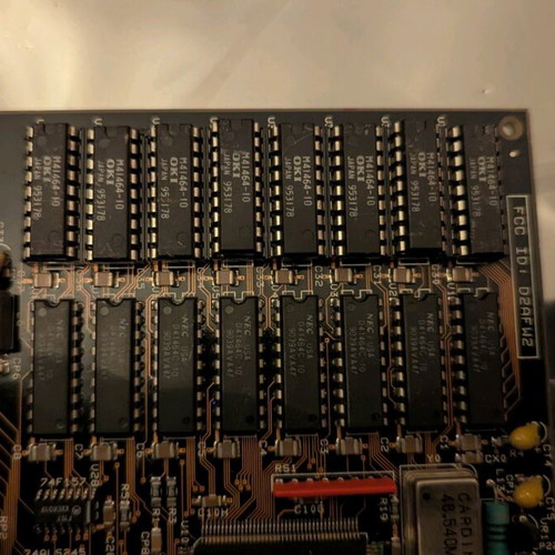 VGA 1024i Retro Headland HT208 Video7 ISA 16-bit graphics card used