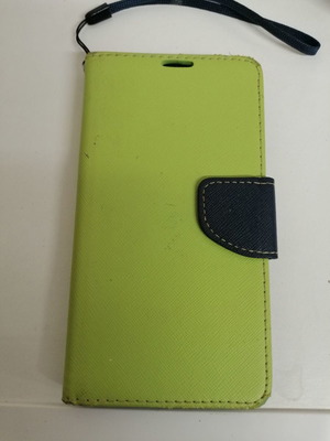 Θήκη για κινητό τηλέφωνο Nokia Lumia 640 μεταχειρισμένη με θήκες καρτών πράσινη