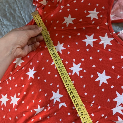 Asos skater mini dress size Small, like new, stars pattern