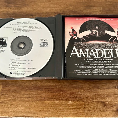 Amadeus double CD used, classical music