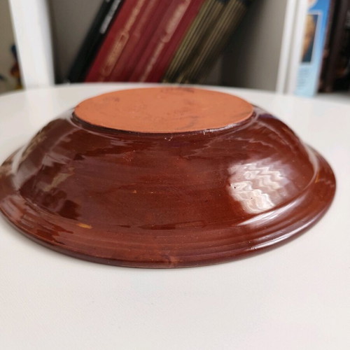 Ceramic platter Sifnos Zak Kalogirou like new