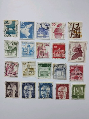 Γραμματόσημα μεταχειρισμένα από Γερμανία