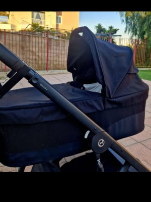 Cybex καλαθούνα πορτ μπεμπέ μαύρη