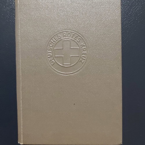 German Red Cross Membership Booklet used with photo and stamps 1959-1964