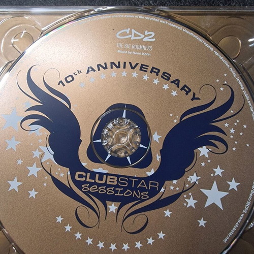 Various Clubstar Session 10th Anniversary CD in good condition