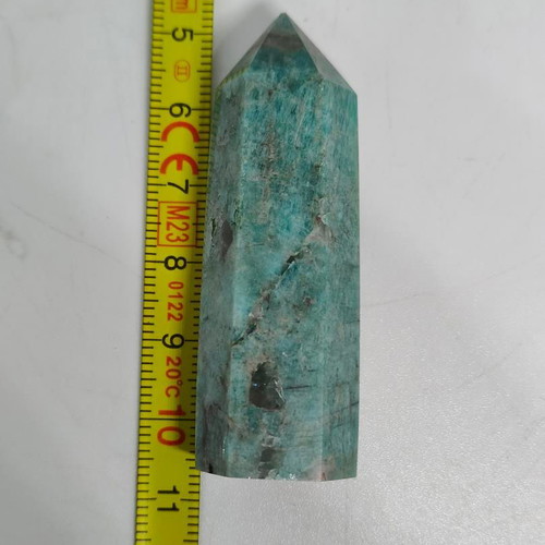 Amazonite Crystal Tower like new, natural semiprecious stone