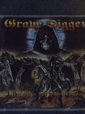 Grave Digger Knights of the Cross CD μεταχειρισμένο, heavy metal