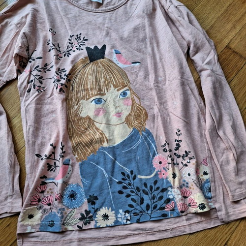 Zara long-sleeve blouses set used, 140 cm, multicolor, for girls
