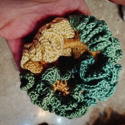 Handmade cotton hair ties new