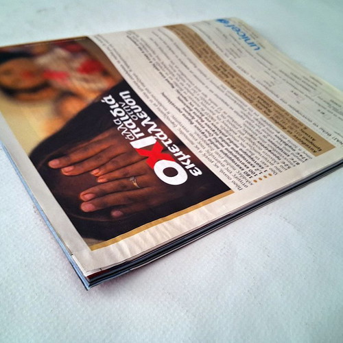 Triponto 807 magazine used with Marousi Final Four poster 2004