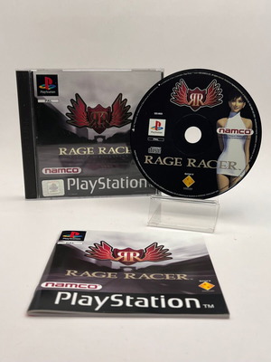 Rage Racer PlayStation 1 μεταχειρισμένο, σε πολύ καλή κατάσταση, με manual και Demo Disk Namco