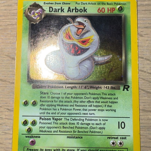 arbok pokemon cards Pokemon - Scarlet & Violet - Temporal Forces - Arbok main image 0