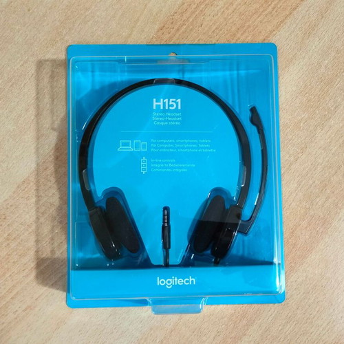 Logitech H151 Stereo Headset sealed in box