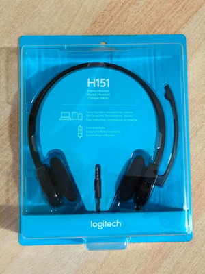 Logitech H151 Stereo Headset σφραγισμένα στο κουτί
