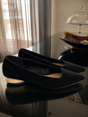 Zara black pumps shoes