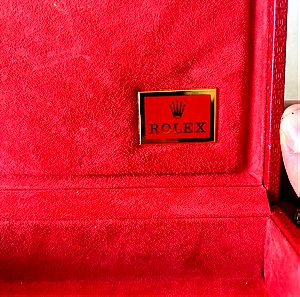 Αυθεντικό Κουτί ROLEX Datejust President 60.00.02 Red Watch Box Vintage