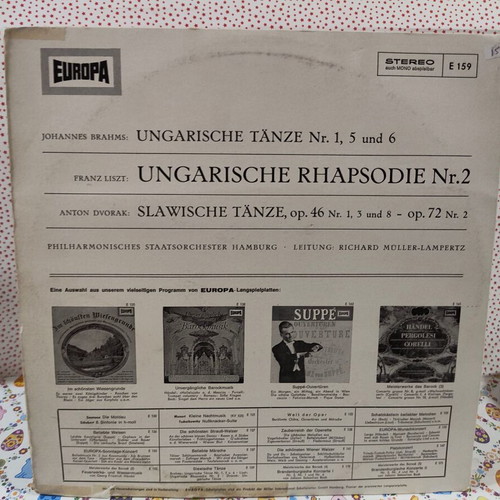 Ungarische Tänze Nr.1, Nr.5 Und Nr.6 Vinyl LP used, very good condition