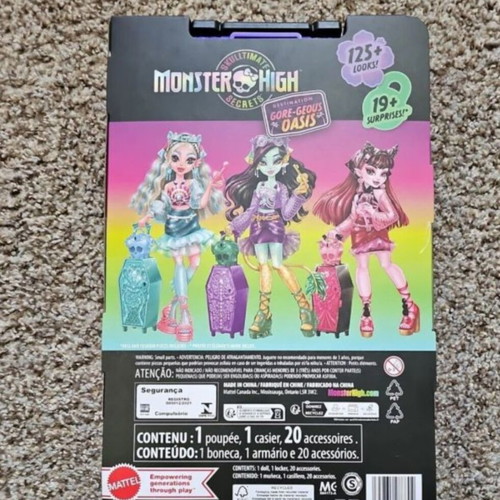 Monster High Skulltimate Secrets Jinafire doll brand new