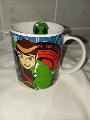 Ben 10 Alien Force κεραμική κούπα με το σύμβολο του Omnitrix