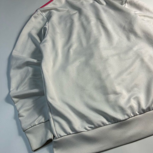 Adidas Vintage Real Madrid Y2k 2020-2021 Track Jacket Soccer Fleece like new, pink
