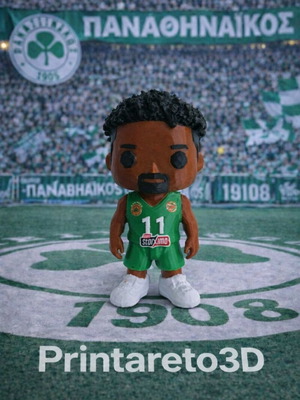 Hayes-Davis Panathinaikos figure handmade new