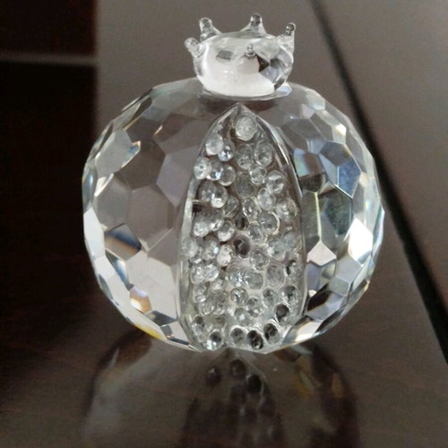 Crystal decorative pomegranate like new