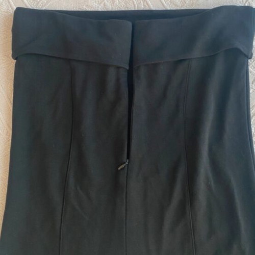 Black fitted mini skirt, size M / 38 / 10